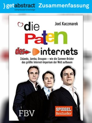cover image of Die Paten des Internets (Zusammenfassung)